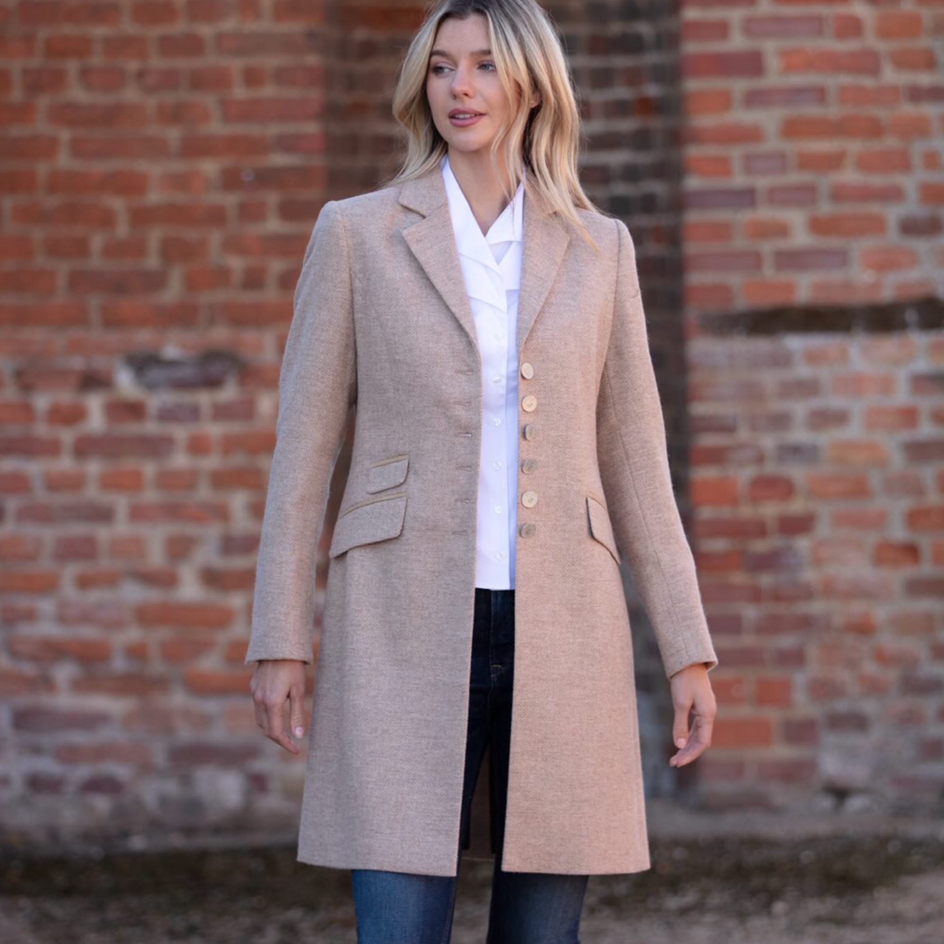 Anna Lascata - Catherine Sand Beige Coat