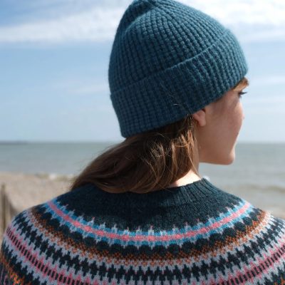 Quinton & Chadwick - Fairisle Lambswool Grey Jumper