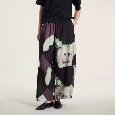 BITTE KAI RAND - Multicoloured Wide Leg Trousers