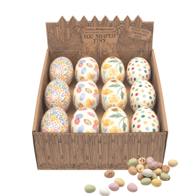 Emma Bridgewater - Medium Tin Eggs with Chocolate eggs