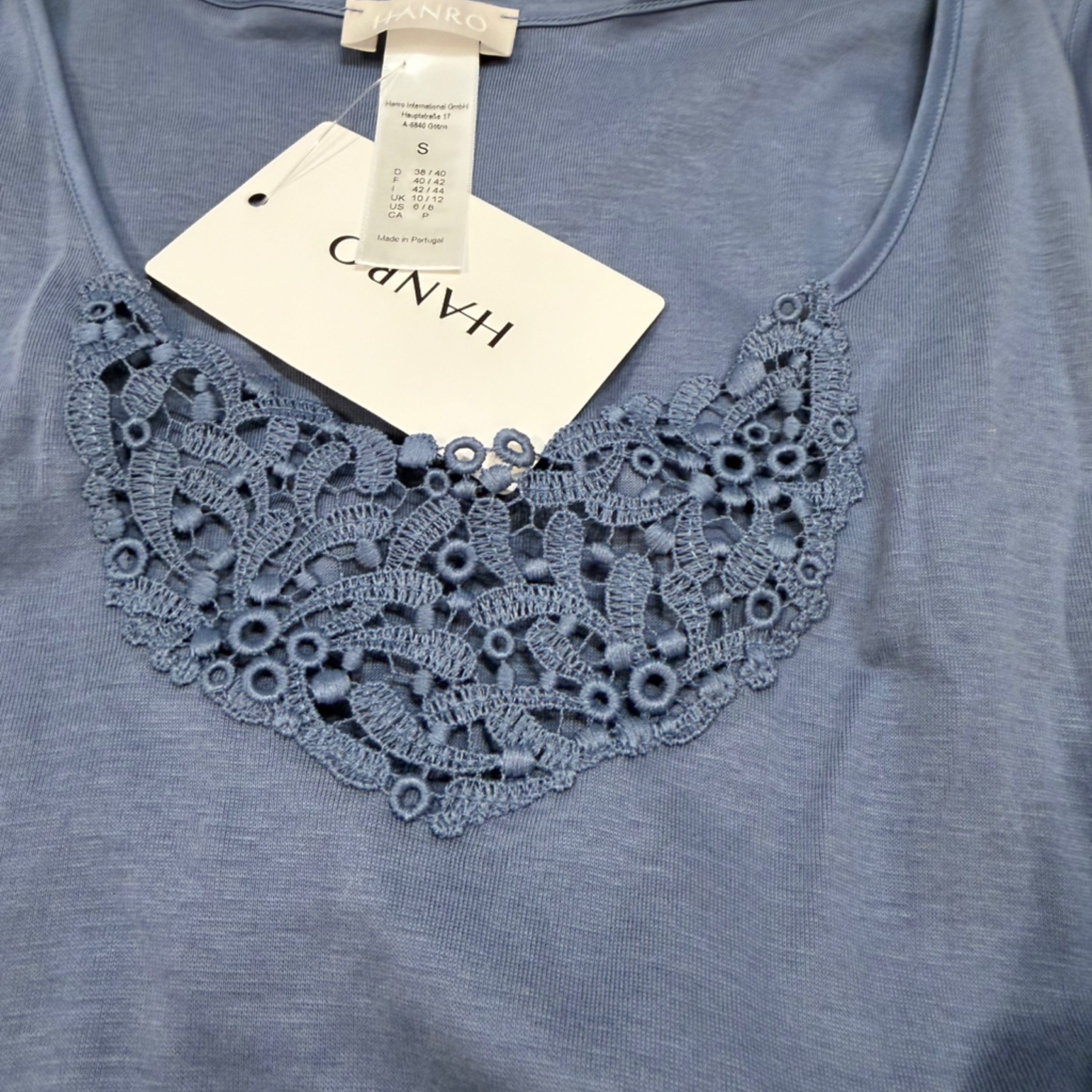 HANRO - Caribbean Blue Top