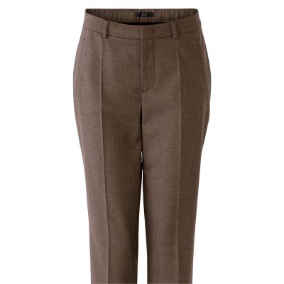 Oui - Dark Brown Trousers