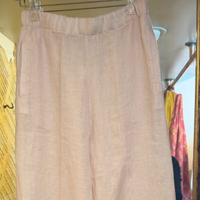 WHYCHI MILANO- Rosa Linen Trousers