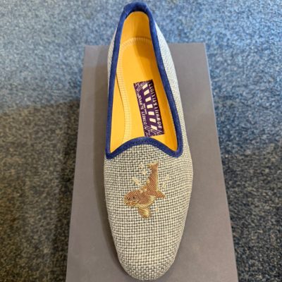 BOWHILL & ELLIOT - Denim Blakeney Seal Slipper