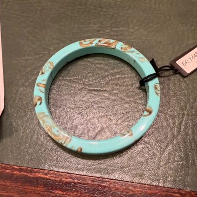 ANGELA CAPUTI - Turquoise Swirly Bracelet