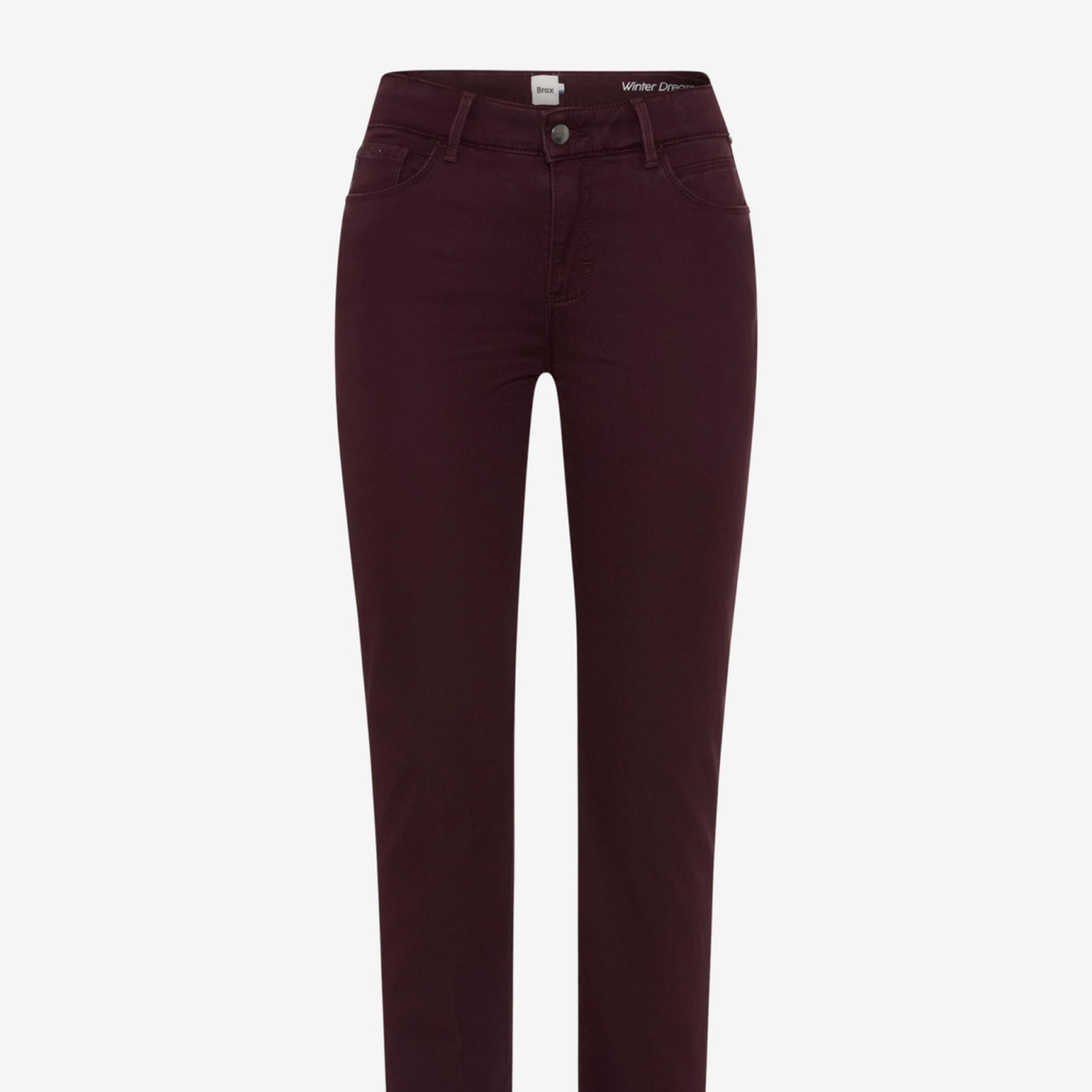 BRAX - Mary 5 Pocket Regular Fit in Deep Purple