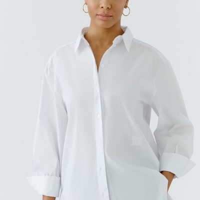 OUI - Optic White Blouse