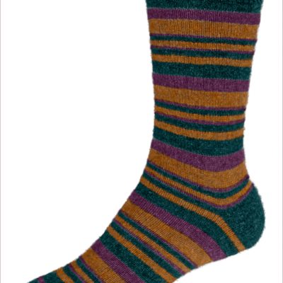 NOBLE WILDE - Possum Mini Stripe Sock