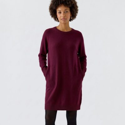OUI - Bramble Berry Short Wool Dress