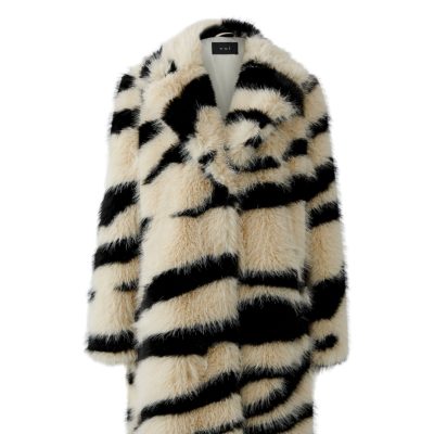 OUI - Off White/black Coat