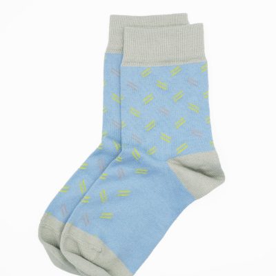 PEPER HAROW - Parallel Blue Socks