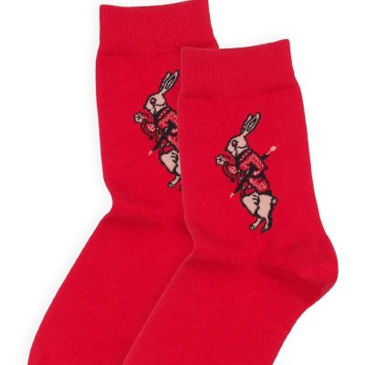 PEPER HAROW - Red White Rabbit Socks