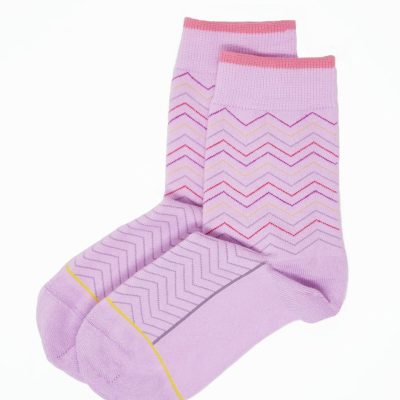 PEPER HAROW - Lilac Oblique Socks
